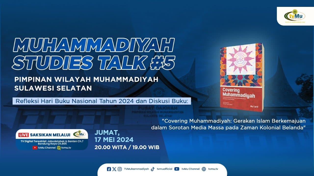 Muhammadiyah Studies Talk #5: National Book Day and the Literacy Tradition of Muhammadiyah